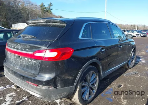 2017 Lincoln Mkx Reserve из США, поврежденный, VIN 2LMPJ8LP0HBL50595